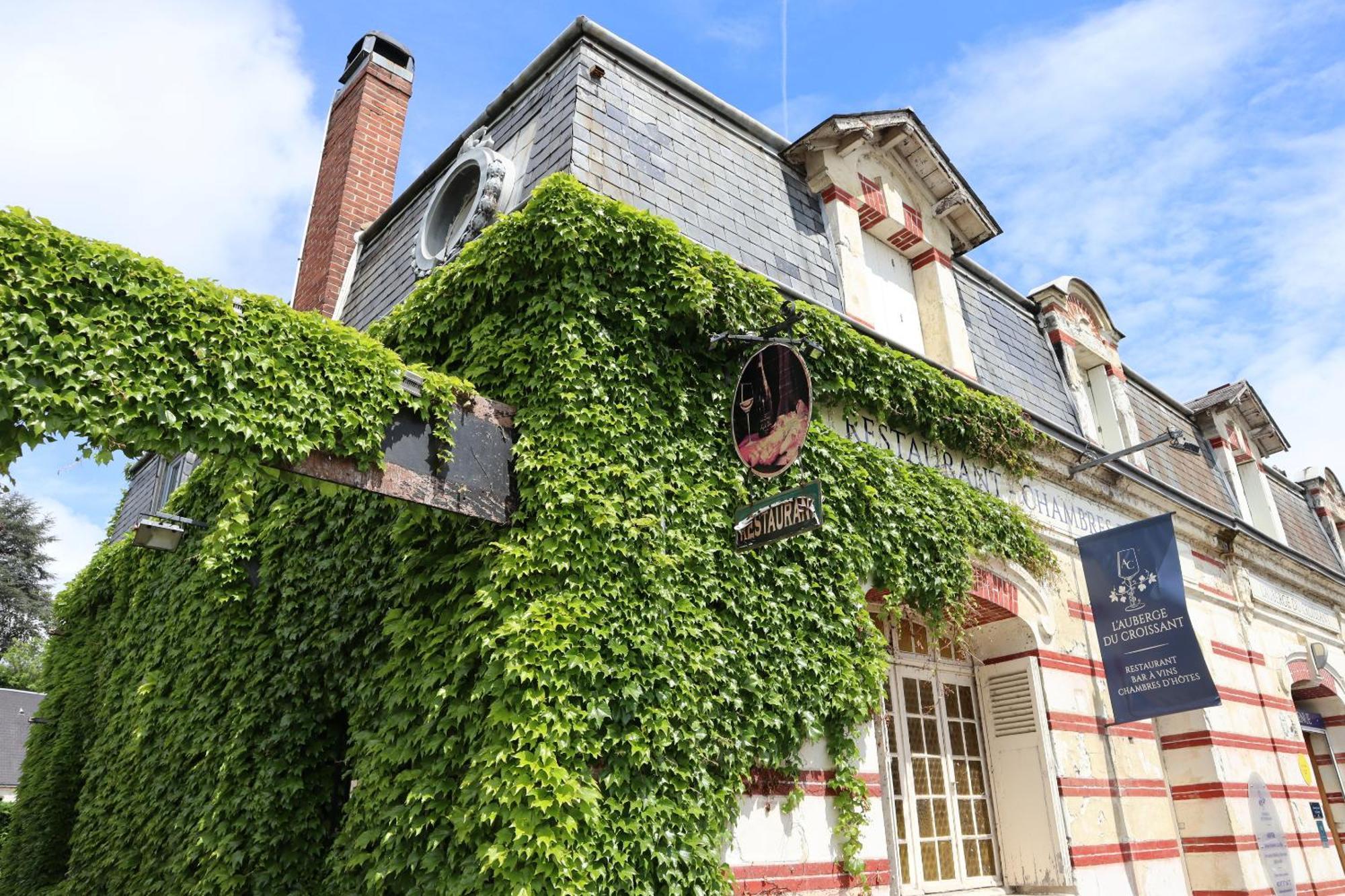 L'Auberge Du Croissant Rochecorbon Exteriér fotografie
